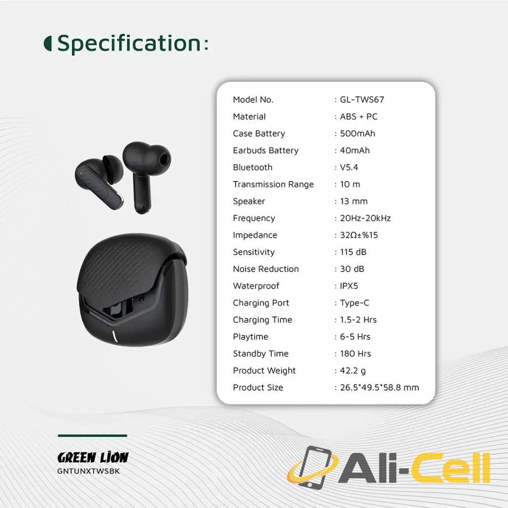 Green Lion Tune X True Wireless Earbuds — 2