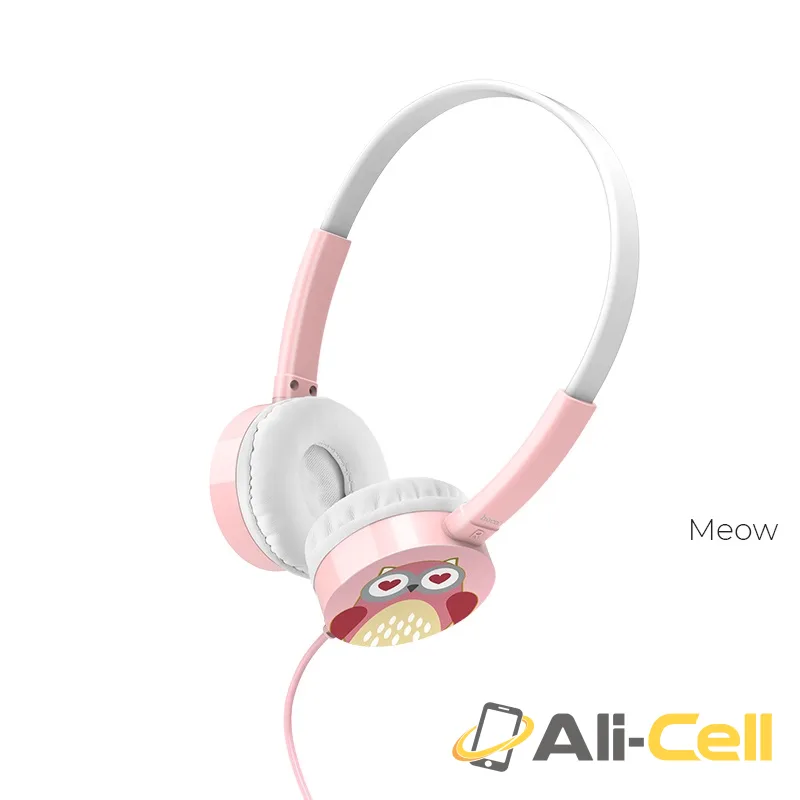 Wired headphones “W15 Exceptional sound” with mic adjustable head beam