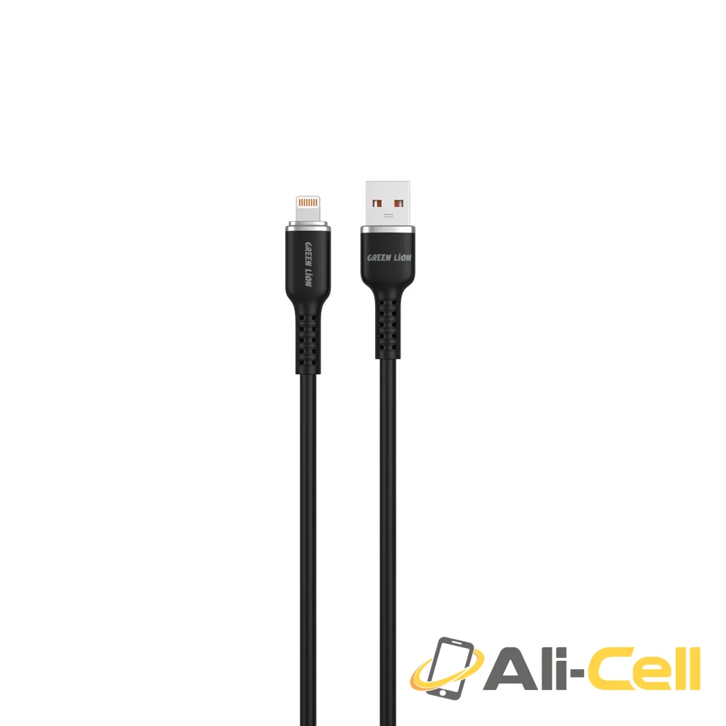 Green Lion USB-A To Lightning Silicone Cable