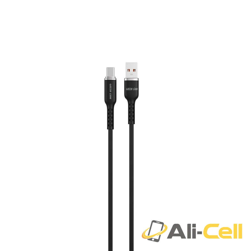 Green Lion USB-A To USB-C Silicone Cable