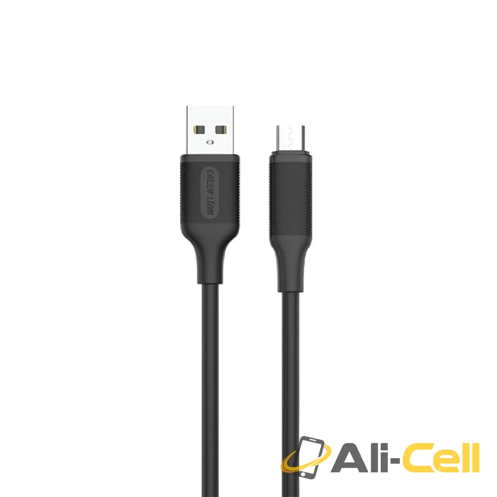 Green Lion USB-A to Lightning PVC Cable 1M 2.4A