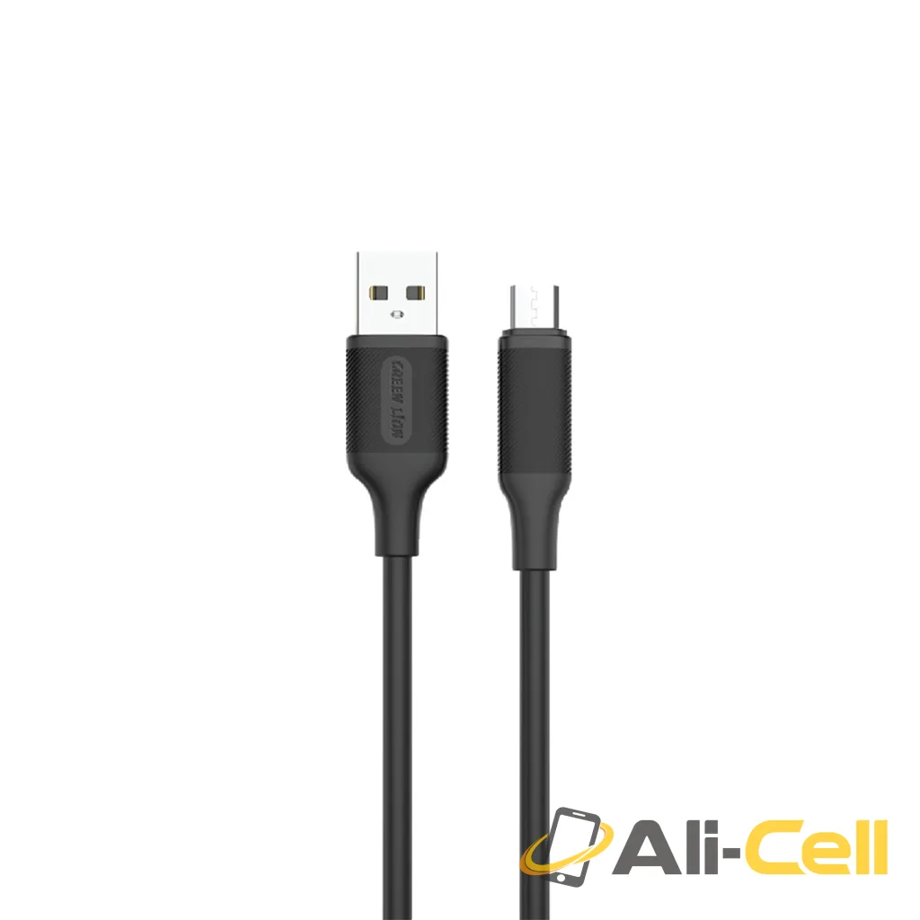 Green Lion USB-C to Lightning PVC Cable 1M PD 27W - Black