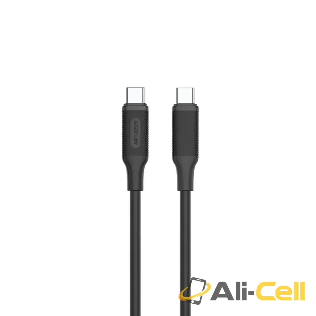 Green Lion USB-C to USB-C PVC Cable 2M - Black