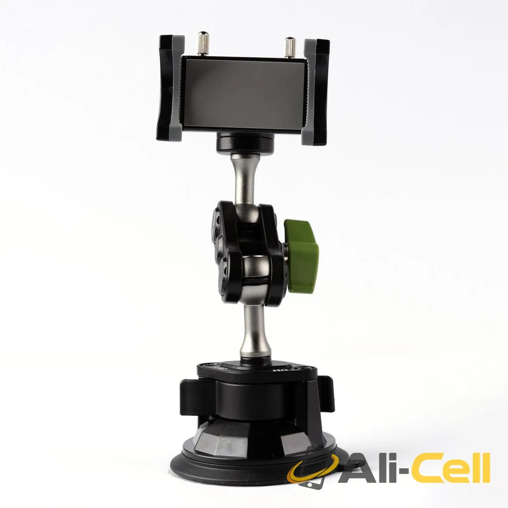 Green Lion Ultimate Phone Holder with Suction Cup Mount 4.5 - 7.2" - Black — 3
