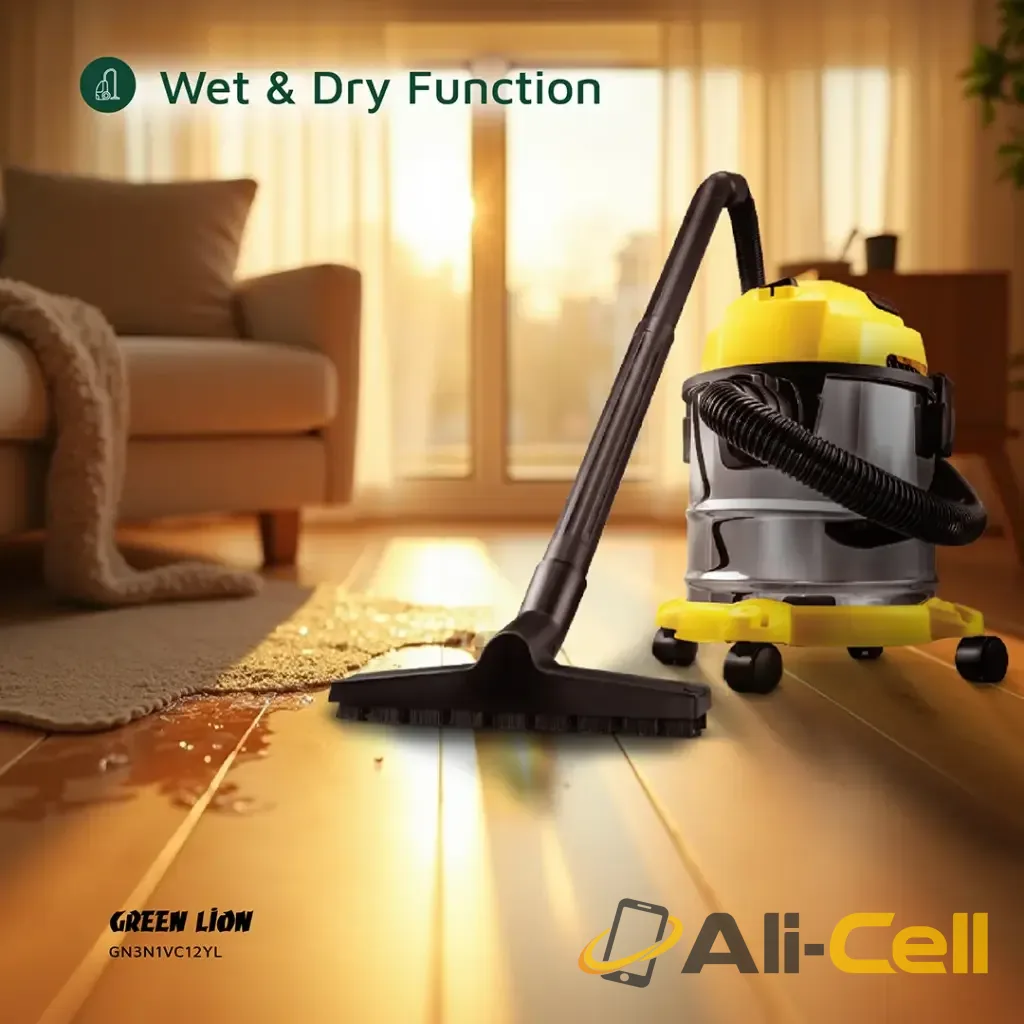 Green Lion Ultra 3 In 1 Vacuum Cleaner 12L - Yellow — 3