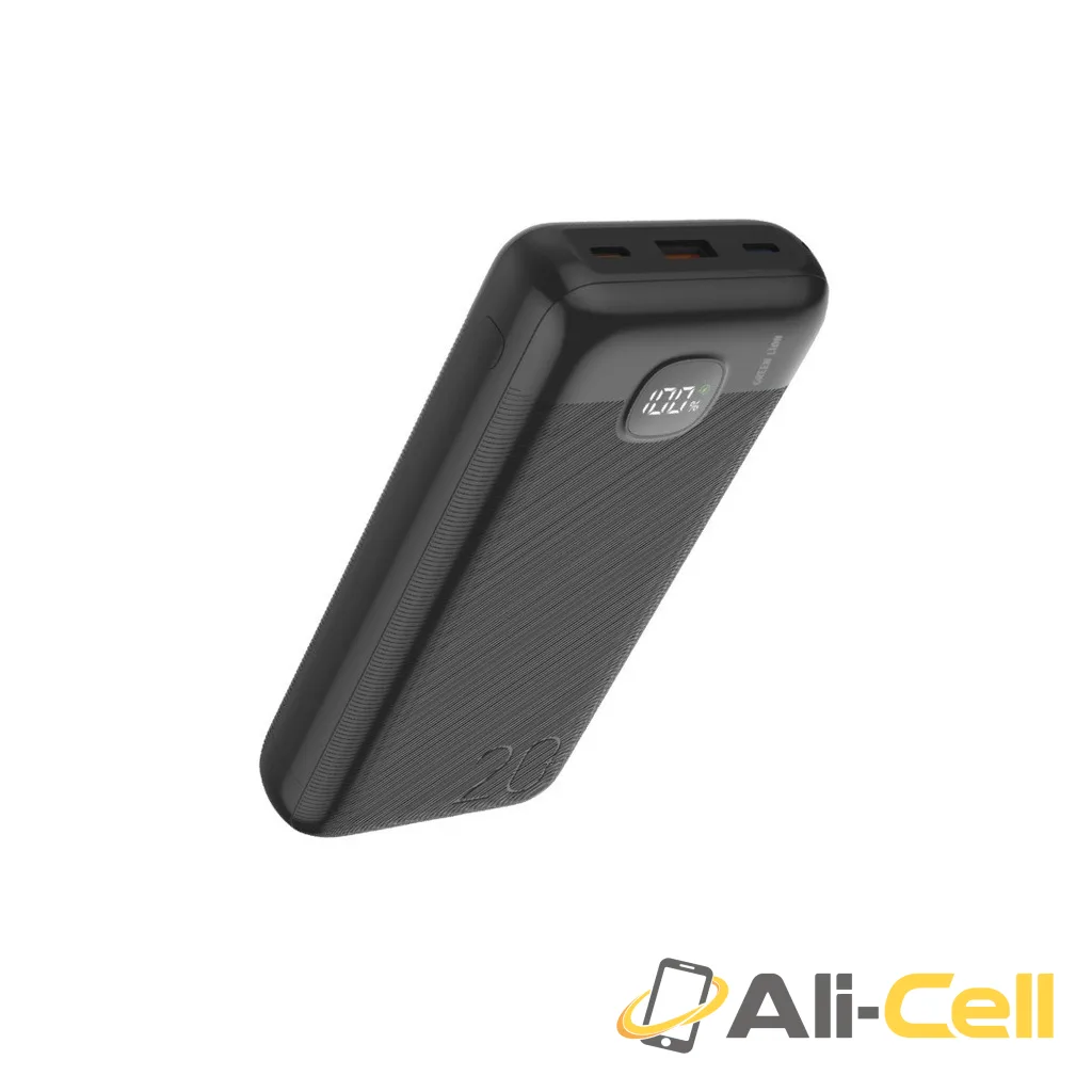 Green Lion Ultra Compact Power Bank PD 20W 20000mAh - Black