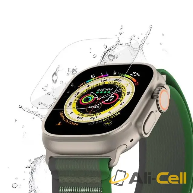 Green Lion Ultra HD Glass Transparent Full Protection for Apple Watch 49mm - Clear — 2
