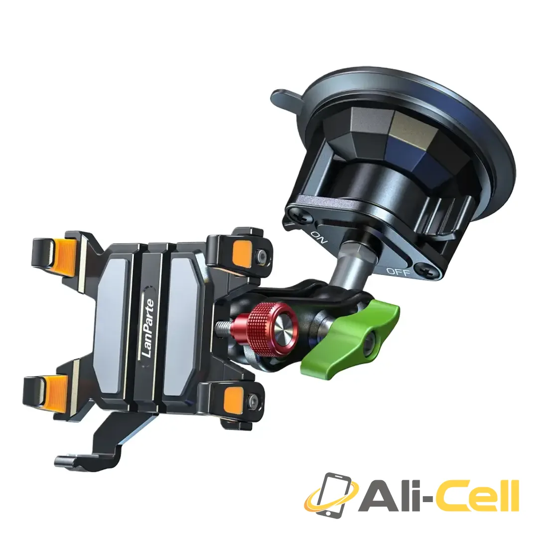 Green Lion Ultra Grip Holder with Strong Suction Cup - Black — 2
