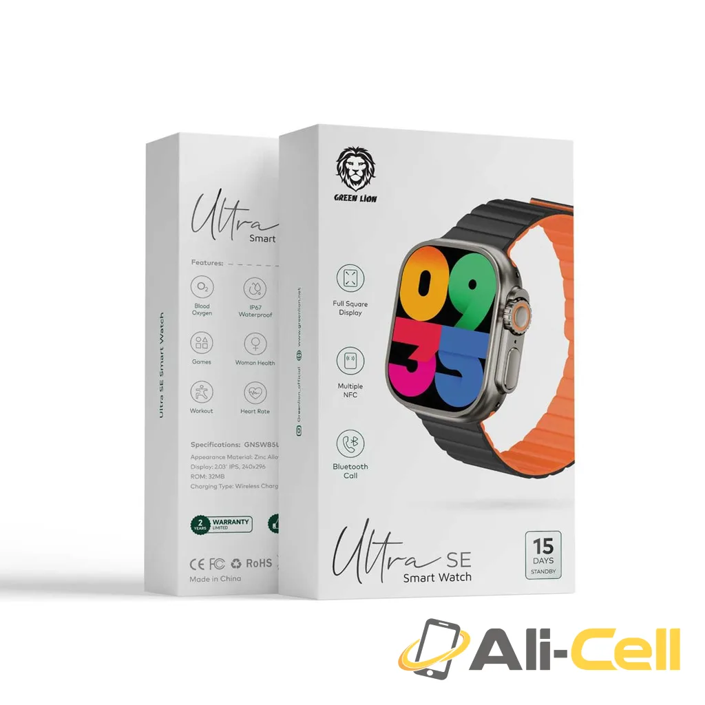 Green Lion Ultra Se Smart Watch, 260mAh, 2.03" IPS, Bluetooth Call - Universal — 2