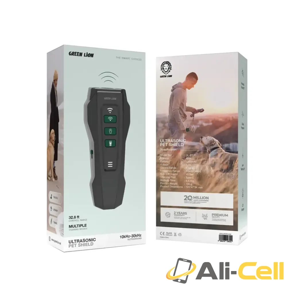 Green Lion Ultrasonic Pet Shield - Black — 2