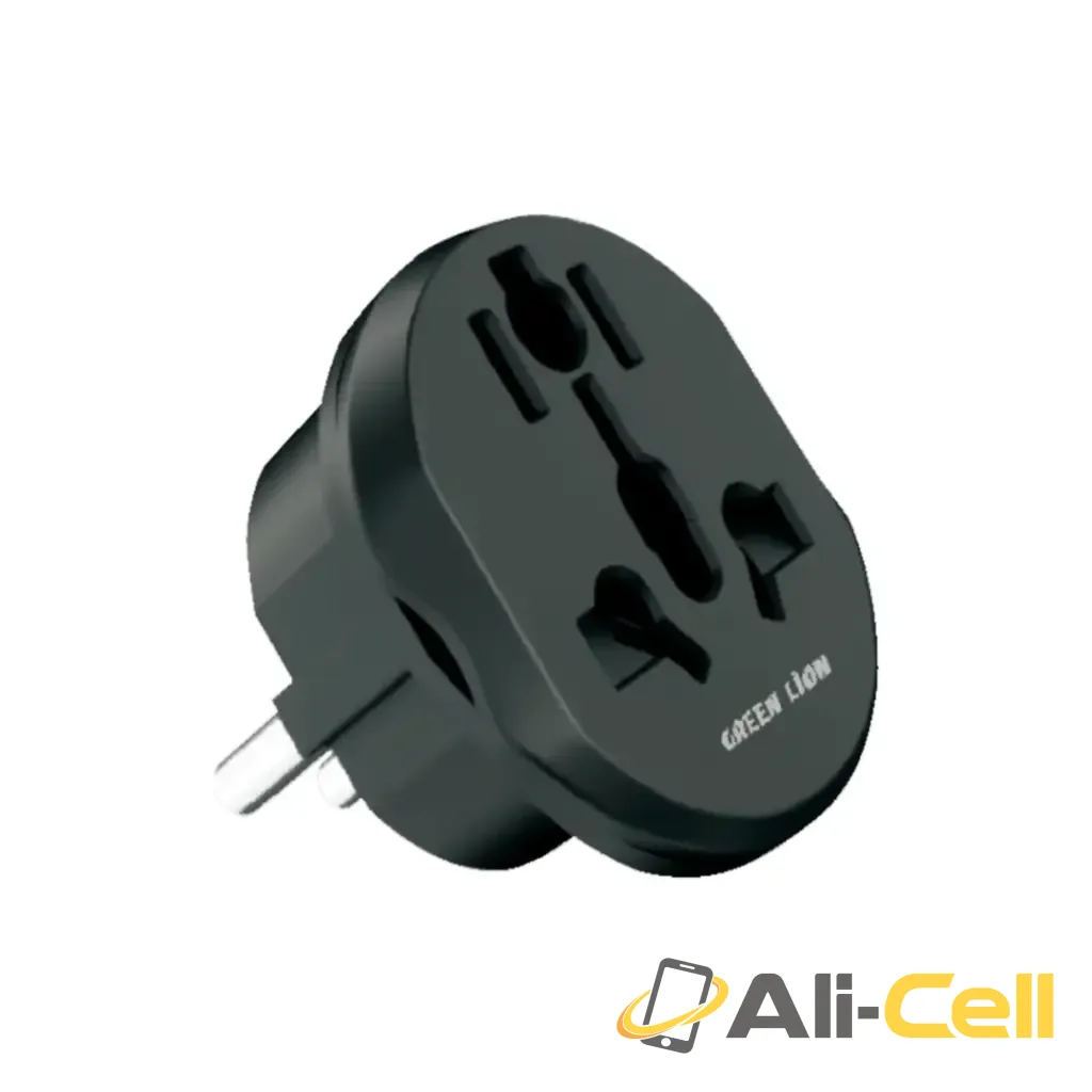 Green Lion Universal Conversion EU Plug 2 - Black