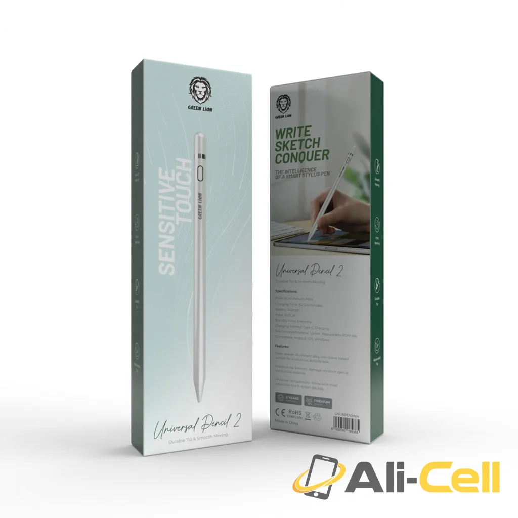 Green Lion Universal Pencil 2 - White — 2