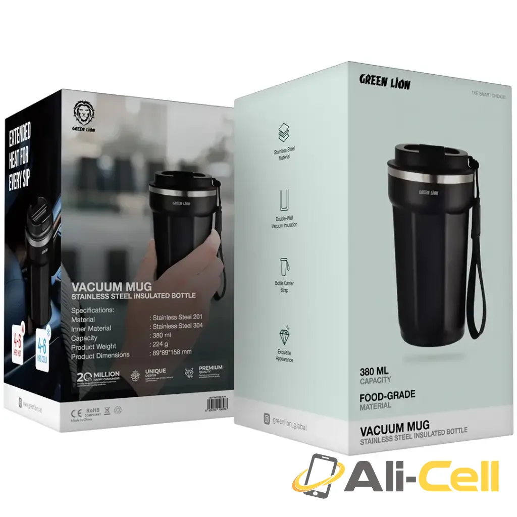 Green Lion Vaccum Mug Stainless Steel Insulated Bottle — 2