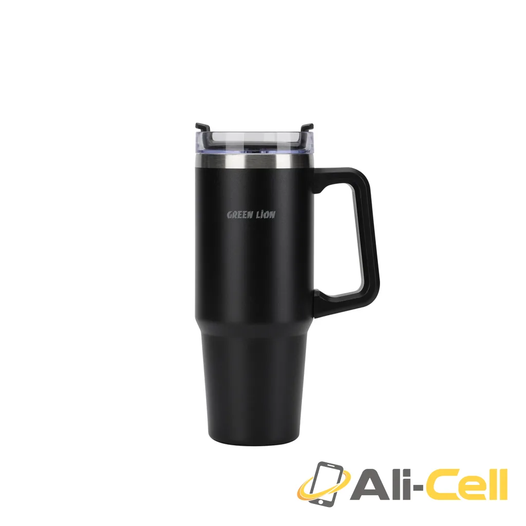 Green Lion Vacuum Travel Mug