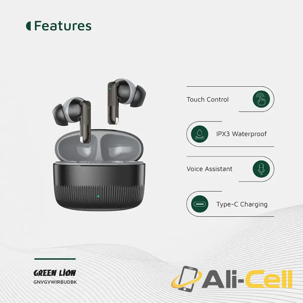 Green Lion Vancouver True Wireless Earbuds — 3