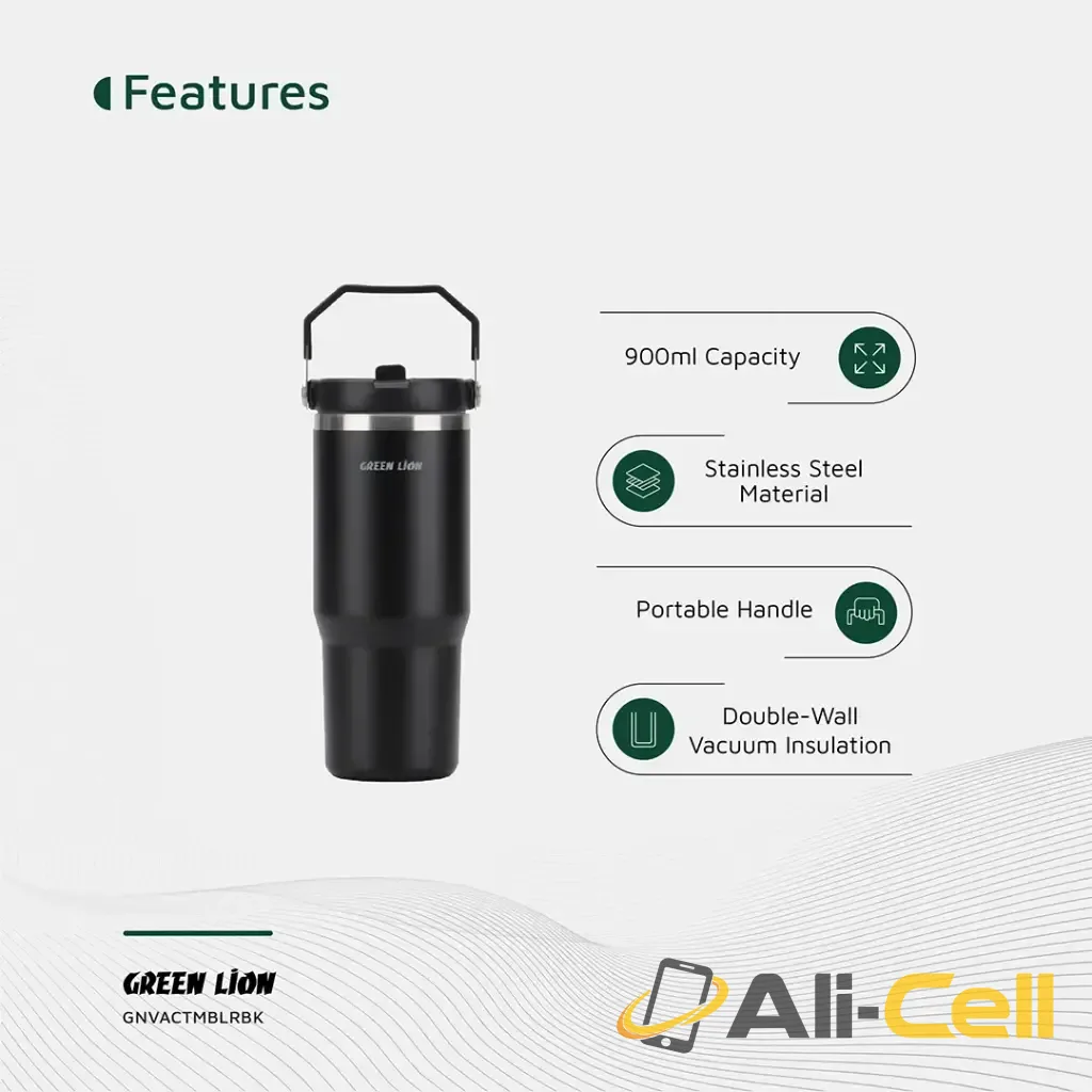 Green Lion Vacuum Tumbler 900ml Bottle — 2