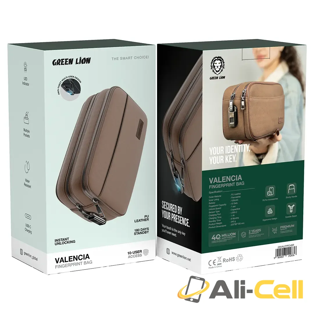 Green Lion Valencia Fingerprint Bag — 2
