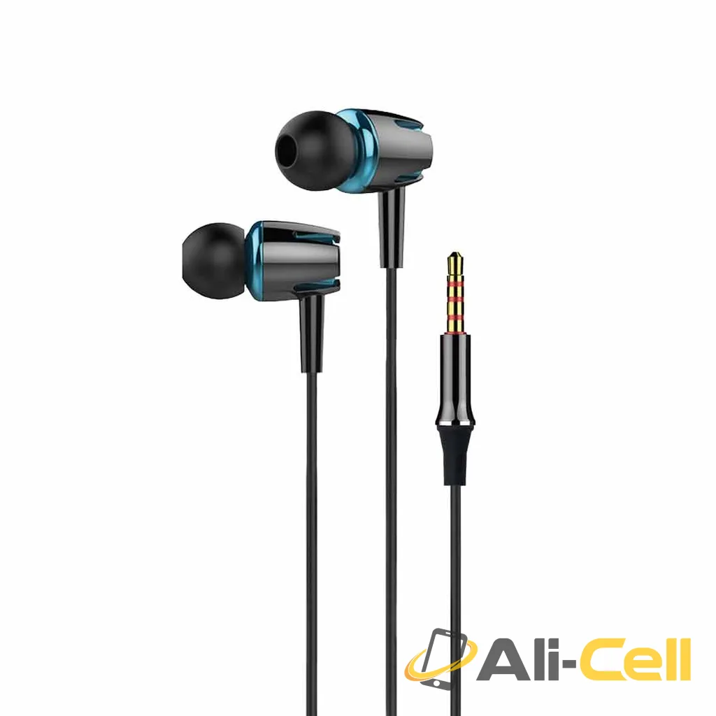 Green Lion Vibra Stereo Earphone - Black