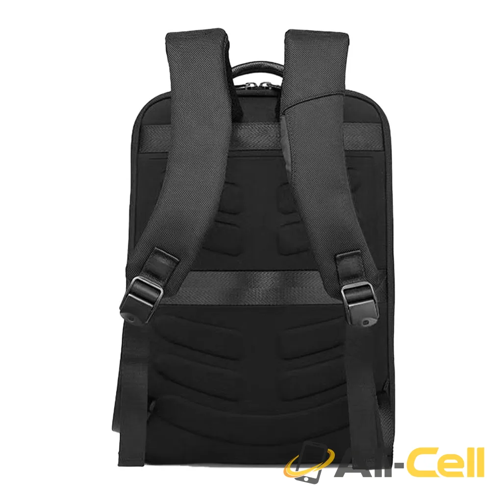Green Lion Vienna Fingerprint Backpack - Black — 3
