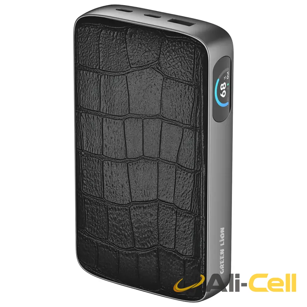 Green Lion Valmont 20000mAh Power Bank PD 100W - Black