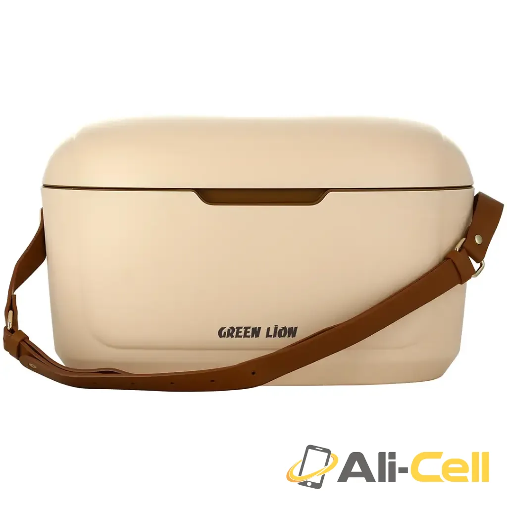 Green Lion Vintage Insulated Cooler Box 20L - Beige — 3