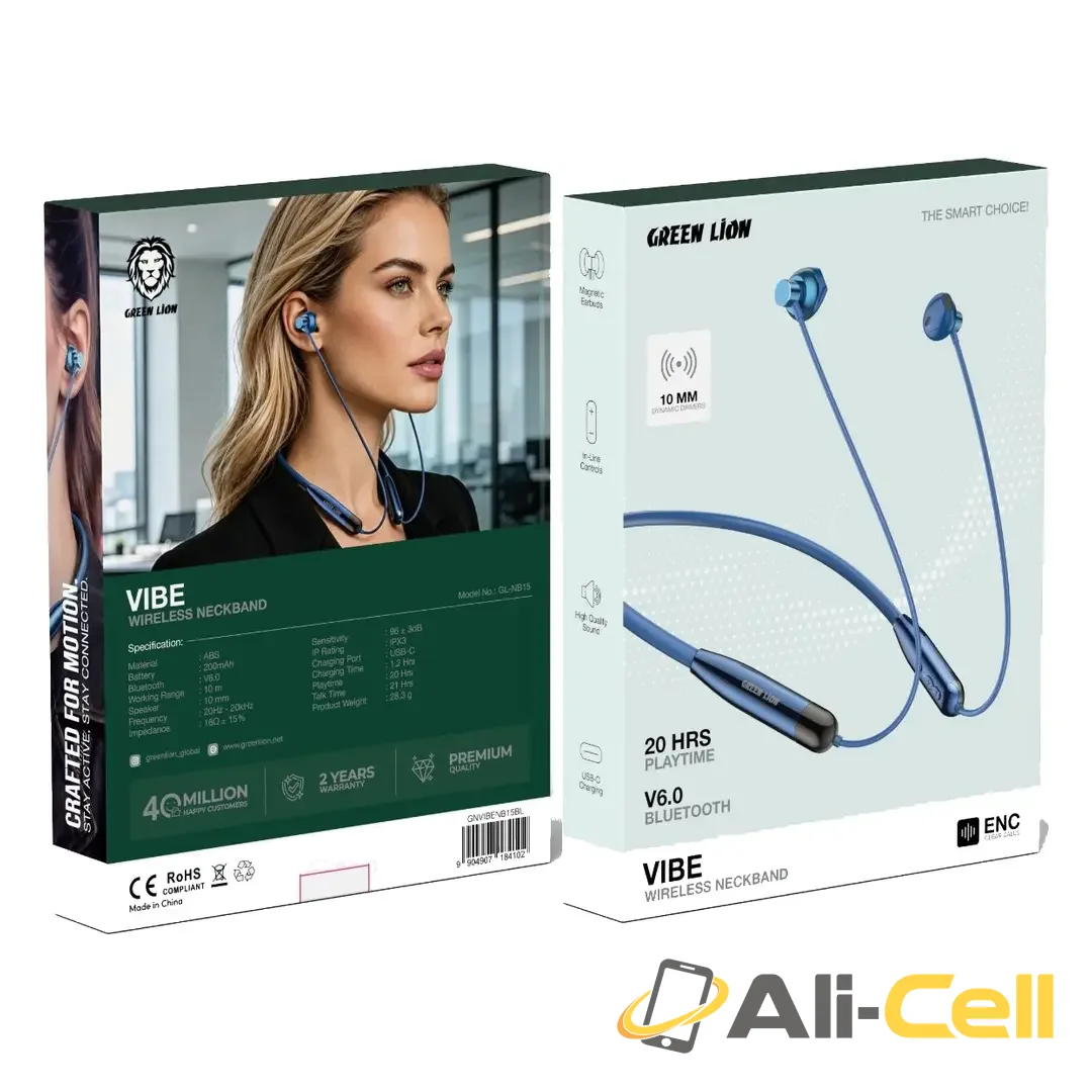 Green Lion Vibe Wireless Neckband — 2