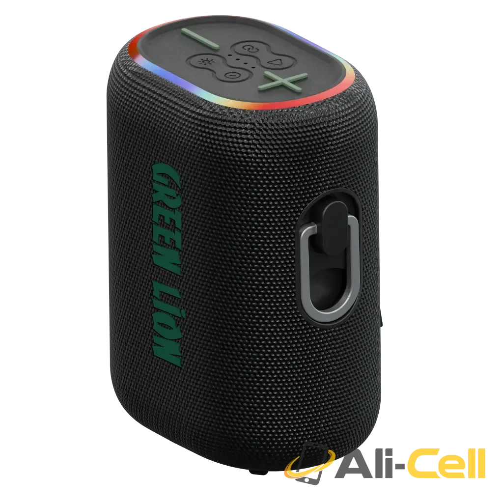 Green Lion WAVE 10 Speaker with 5000mAh Power Bank - Black