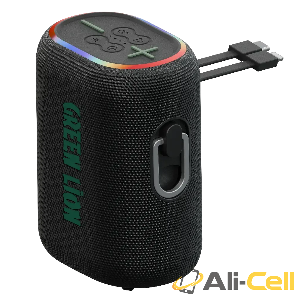 Green Lion WAVE 10 Speaker with 5000mAh Power Bank - Black — 3