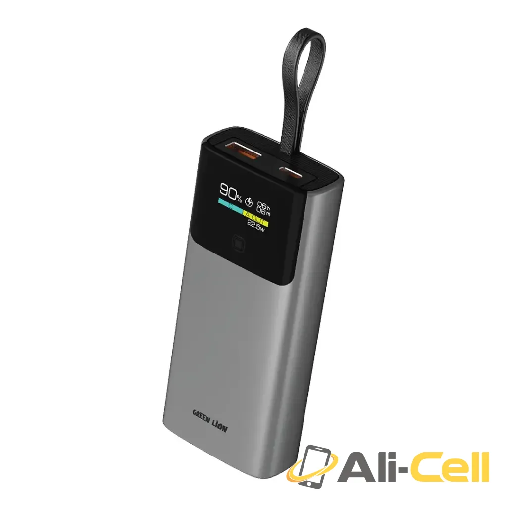 Green Lion Voltix 10000mAh Power Bank PD20W - Grey