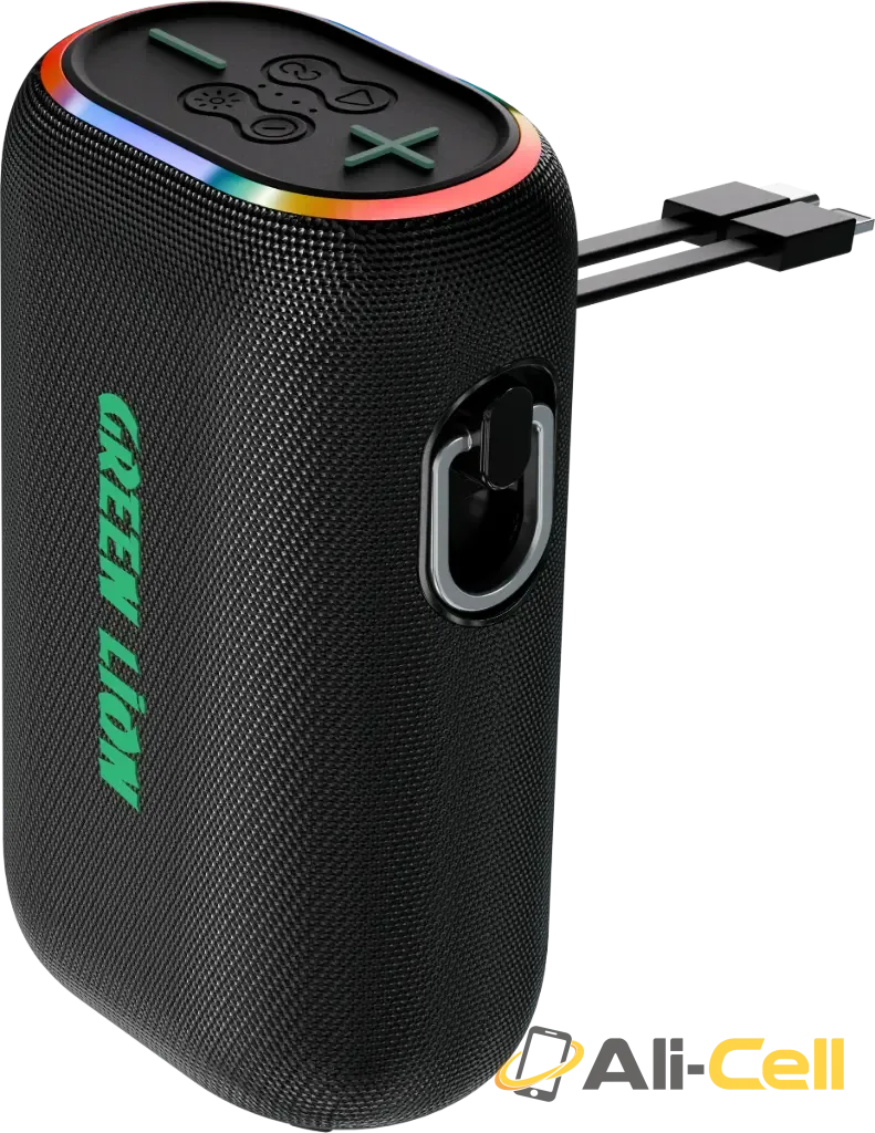 Green Lion WAVE 20 Speaker with 10000mAh Power Bank - Black