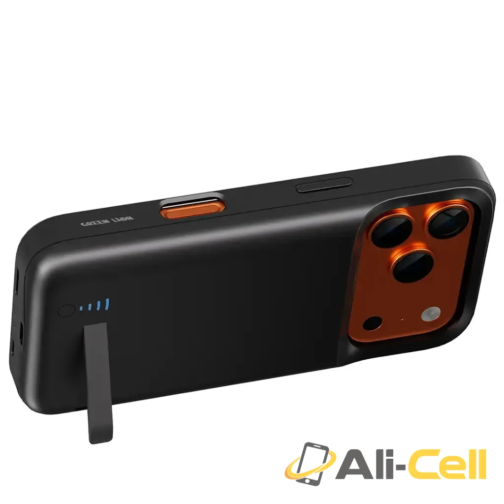 Green Lion Volt Case Power Bank Case For iPhone 17 Pro/Pro Max - Black — 2