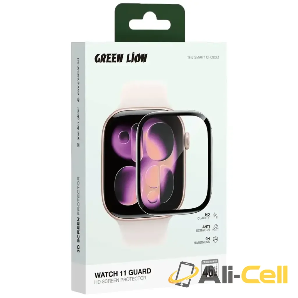 Green Lion Watch 11 Guard HD Screen Protector for Apple Watch - Clear — 3