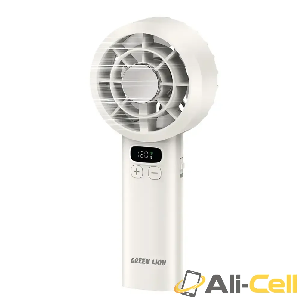 Green Lion Windix Handheld Fan - White
