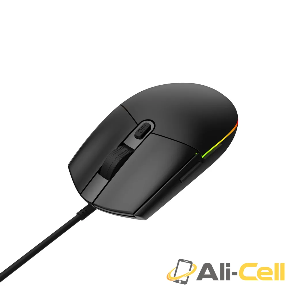 Green Lion Wired Gaming Mouse - Black — 2
