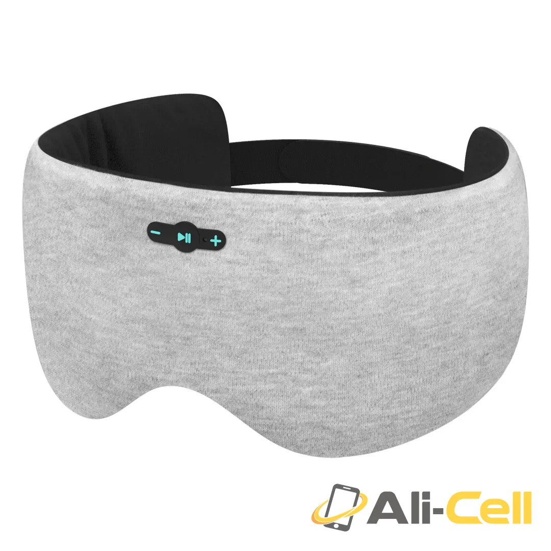 Green Lion Wireless Audio Sleep Mask with Ultra-Comfort Meditation - Grey