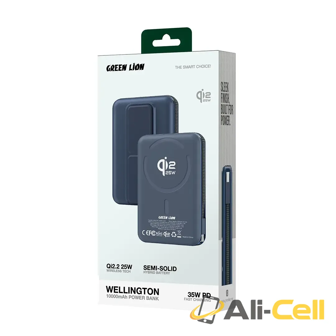Green Lion Wellington 10000mAh Power Bank — 3