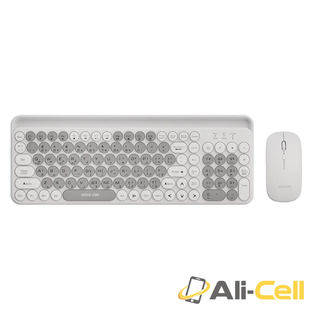 Green Lion Wireless Duo | Mouse + Keyboard - Grey