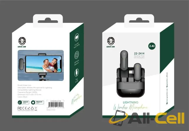 Green Lion Wireless Microphone (Lightning Connector) — 3