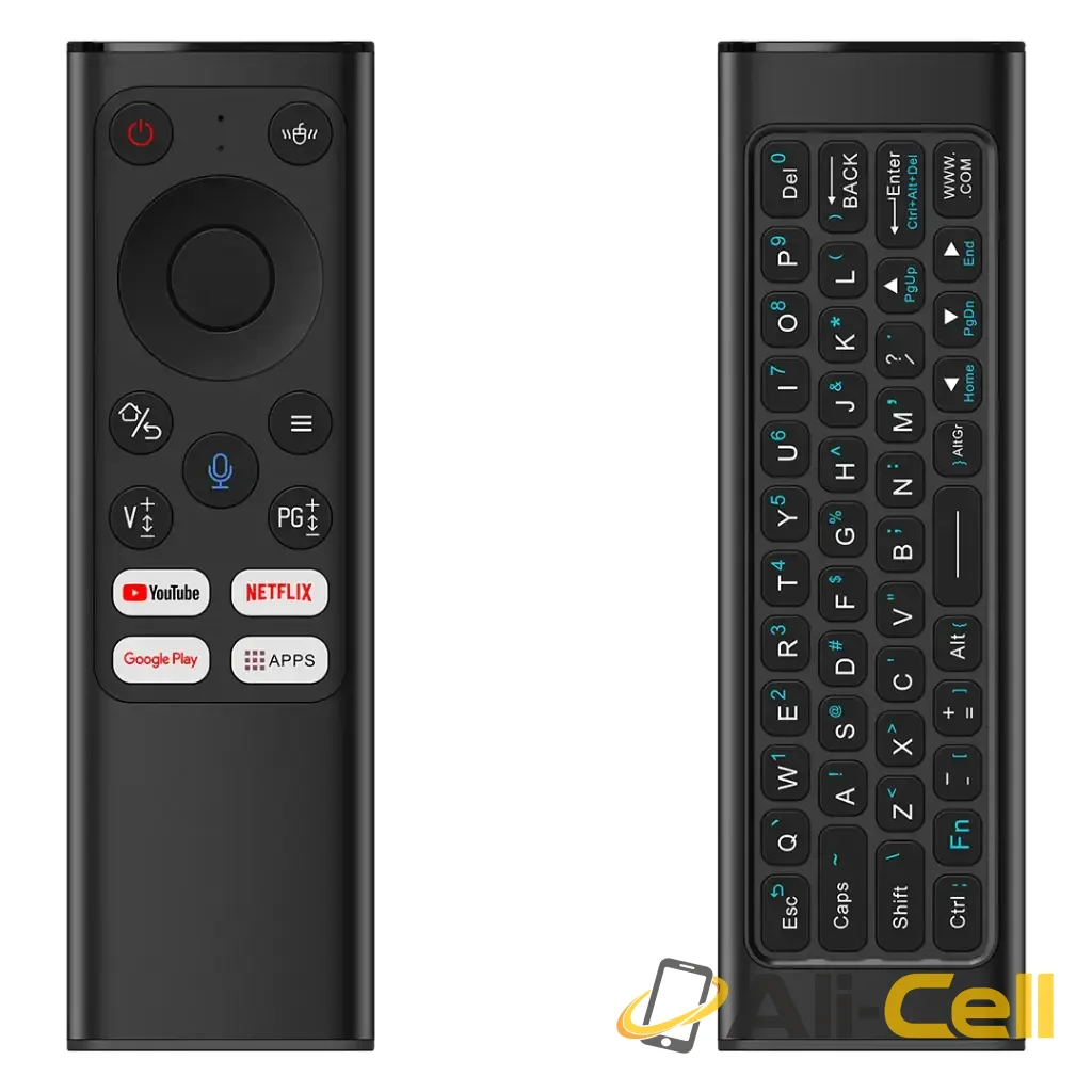 Green Lion Wireless Remote Pro with Keyboard and Mouse - Black