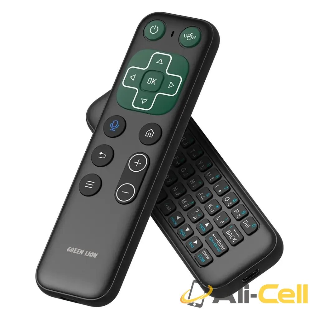 Green Lion Wireless Remote with Keyboard and Mouse - Black — 3