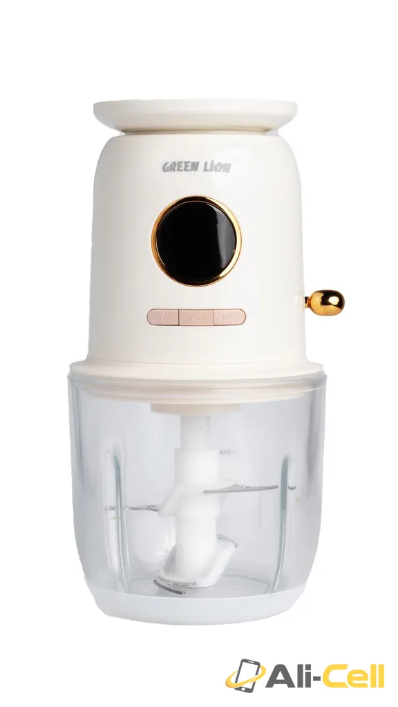 Green Lion Wireless Weighing Food Chopper 600mL 7.4V - White