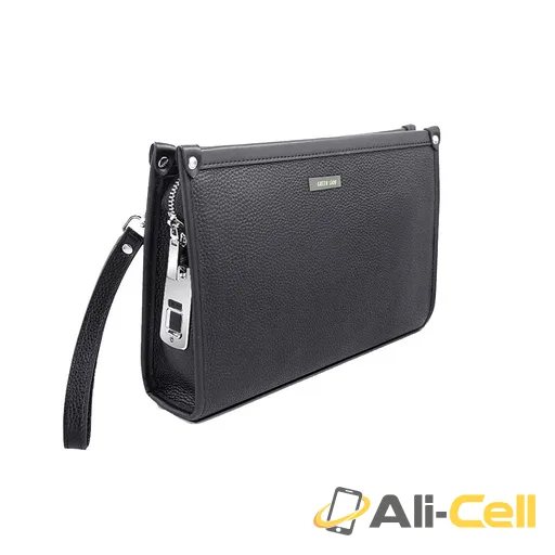 Green Lion Zurich Smart Fingerprint Pouch - Black
