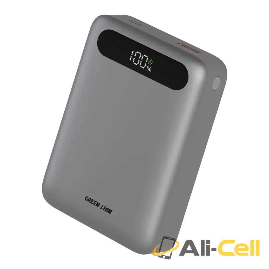 Green Lion Zuno 20000mAh Power Bank - Gray