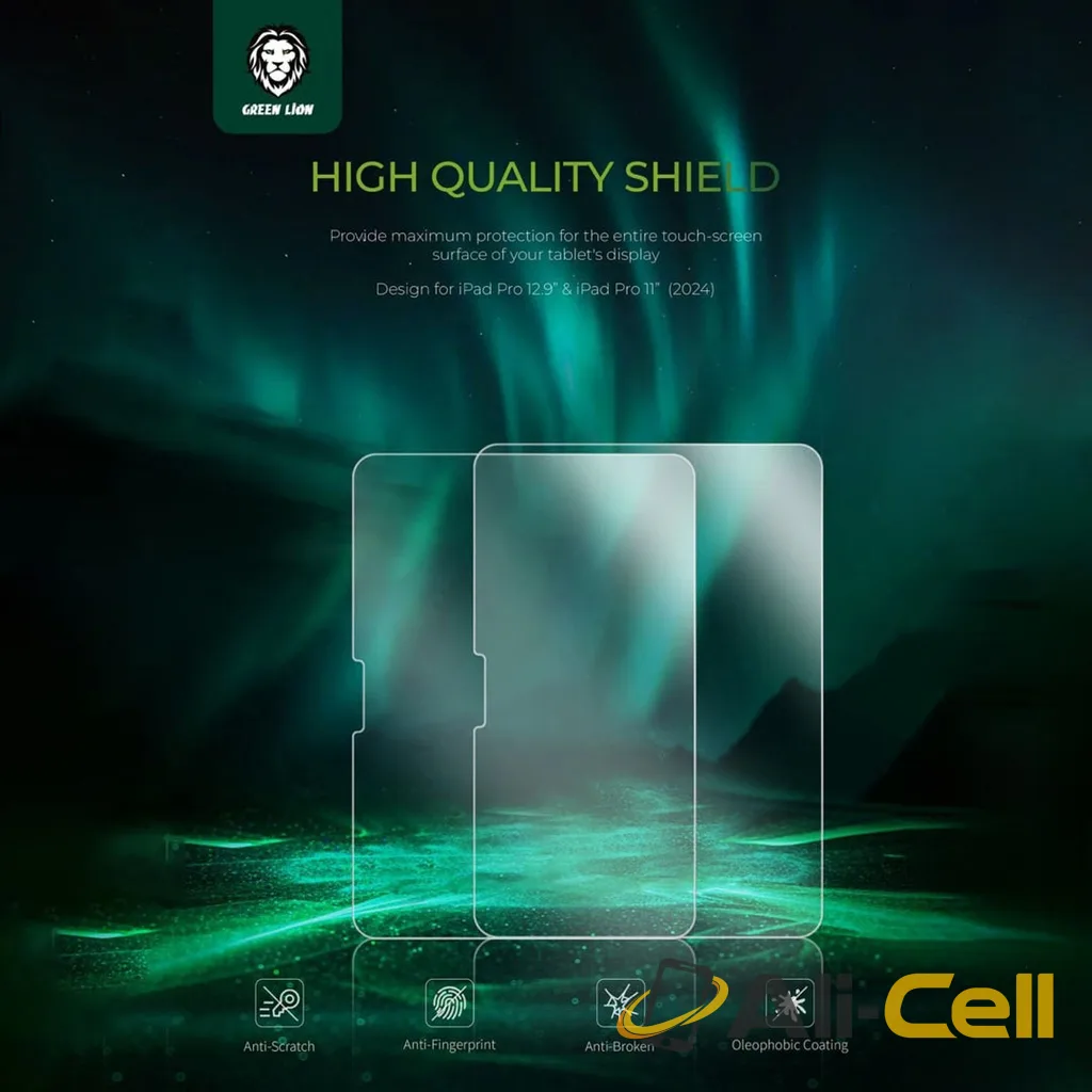 Green Lion iPad Screen Guard - Clear — 3