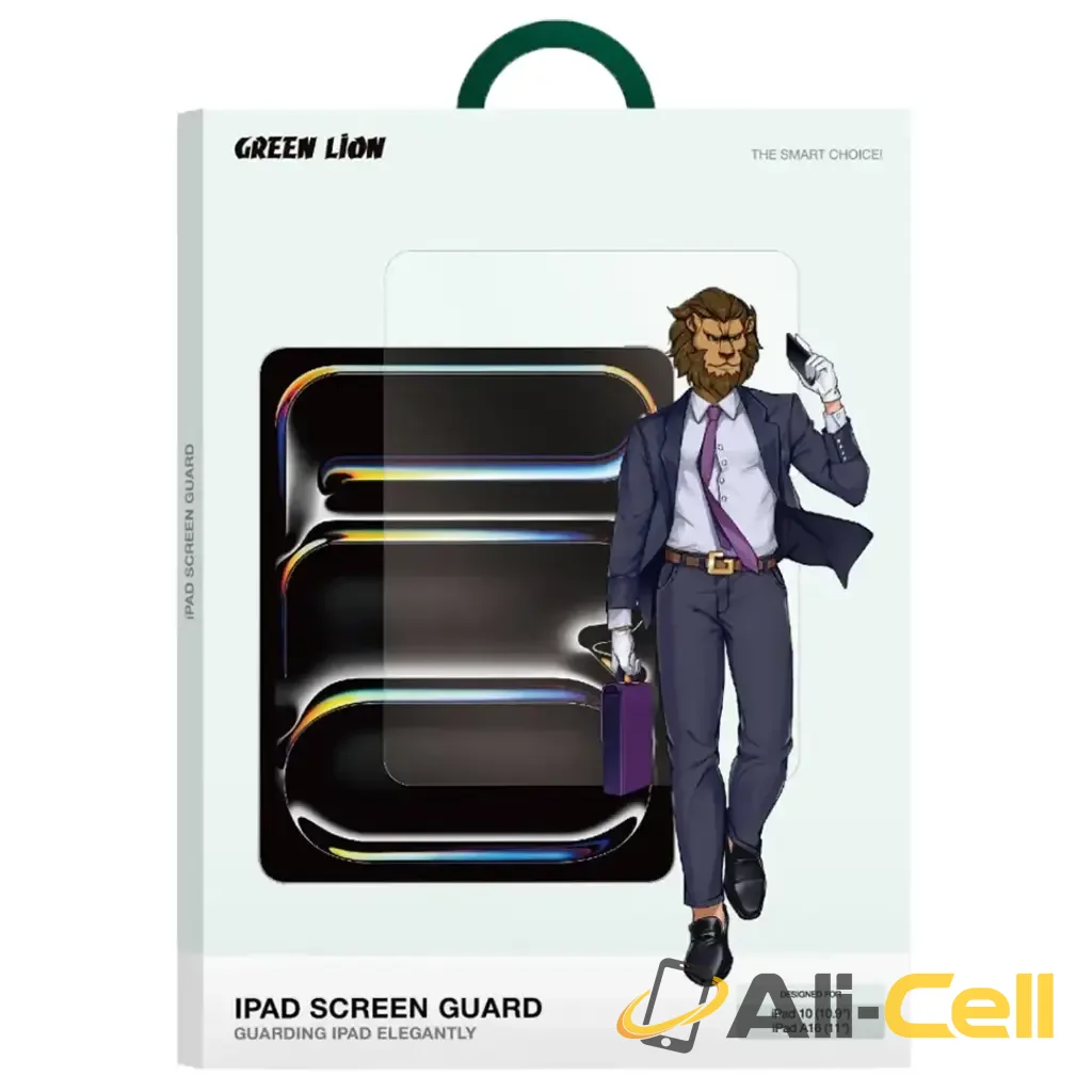 Green Lion iPad Screen Guard for iPad 10 (10.9") & iPad A16 (11") - Clear — 3