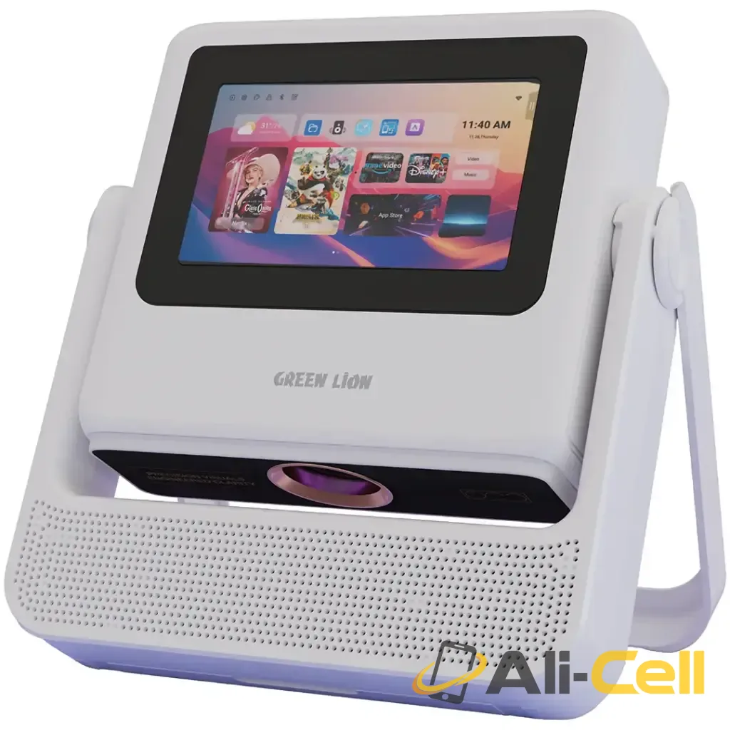Green lion Orion 2 Smart Projector with Smart Display & 4K Support - White