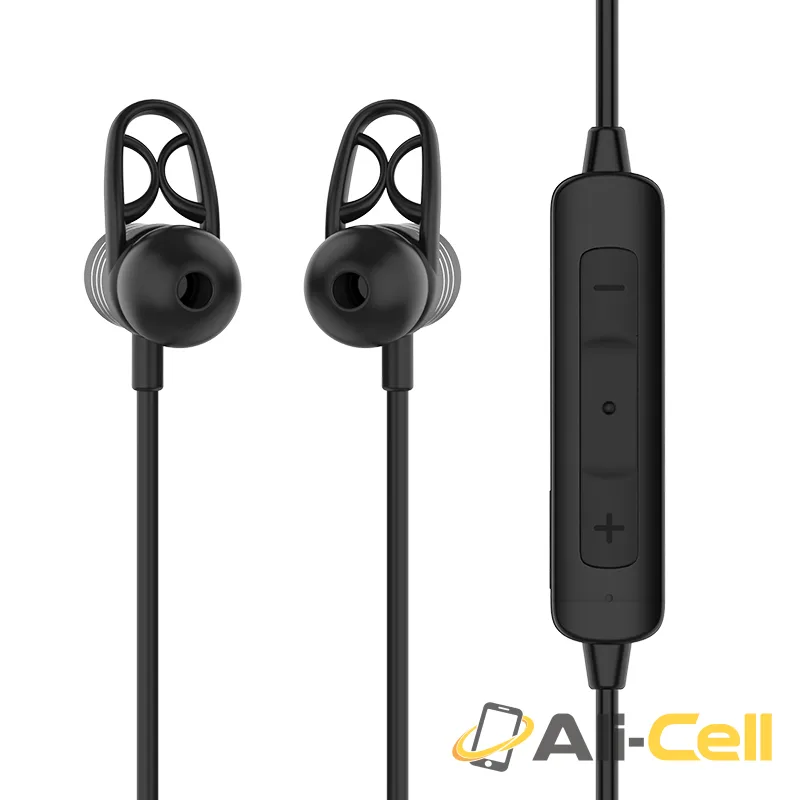 Wireless earphones “ES14 Breathing sound” magnetic sport headset with mic — 2