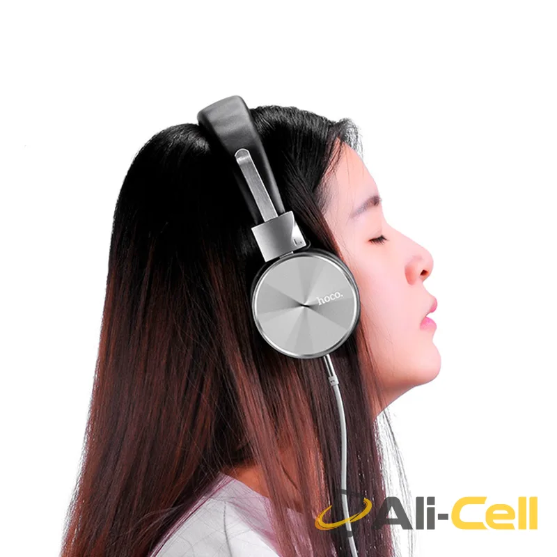 Wired headphones “W2” adjustable head beam with mic — 6