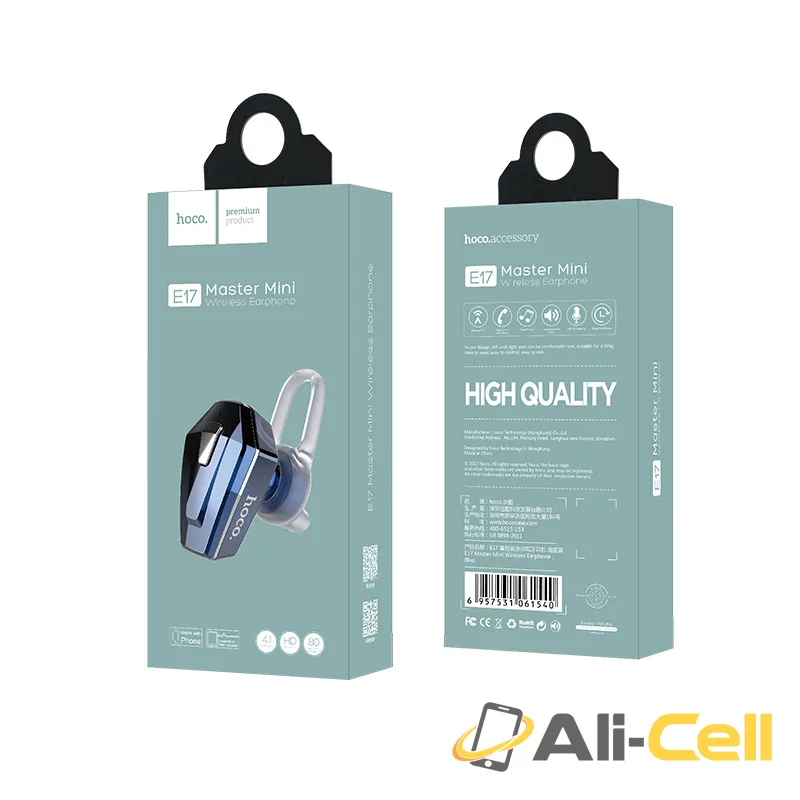 Wireless headset “E17 Master” earphone with mic — 7