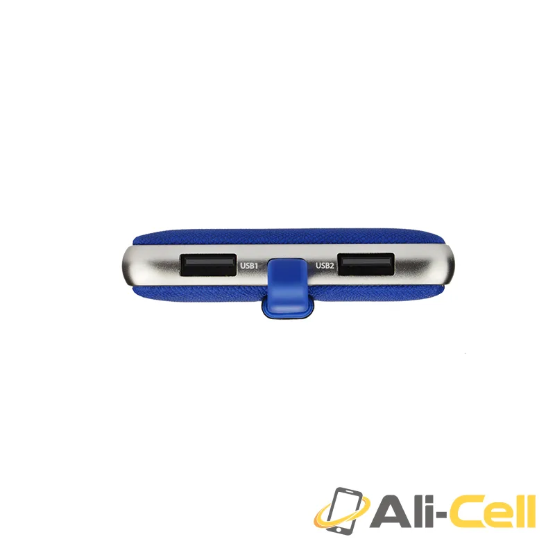 Power bank «J1 Linstar» 10000 mAh single USB with built-in Lightning cable — 5